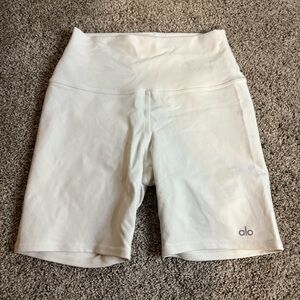 Alo Yoga Airbrush High-Waist Biker Shorts Size Small